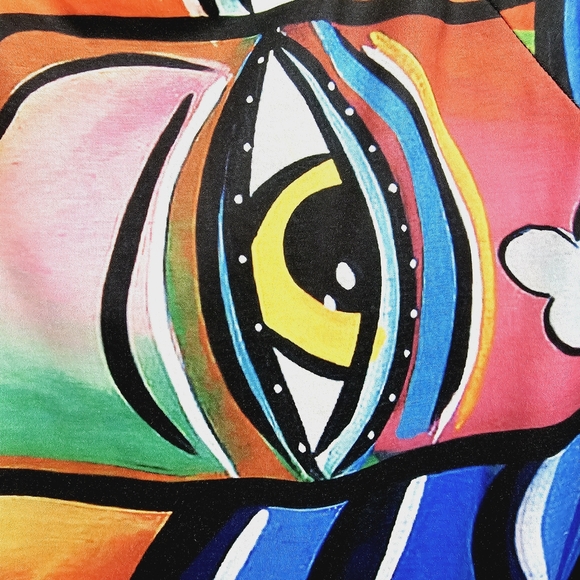 Colorful Graphics Long Sleeves Tee Shirt, Size 3X - Picture 13 of 14